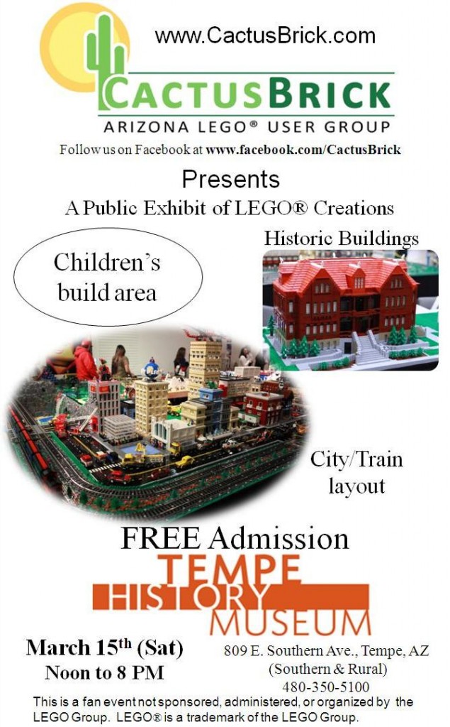 CactusBrick show at Tempe History Museum on March 15, 2014
