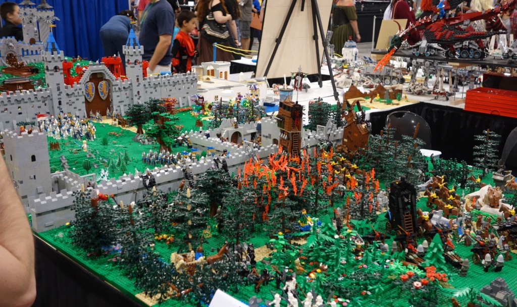 Castle battle scene with lots of contributors from CactusBrick